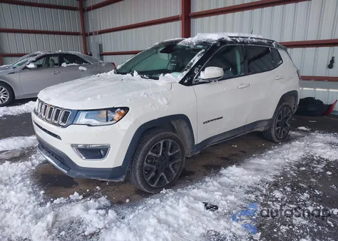 2018 Jeep Compass Limited 4X4 from USA, damaged, VIN 3C4NJDCB0JT328000